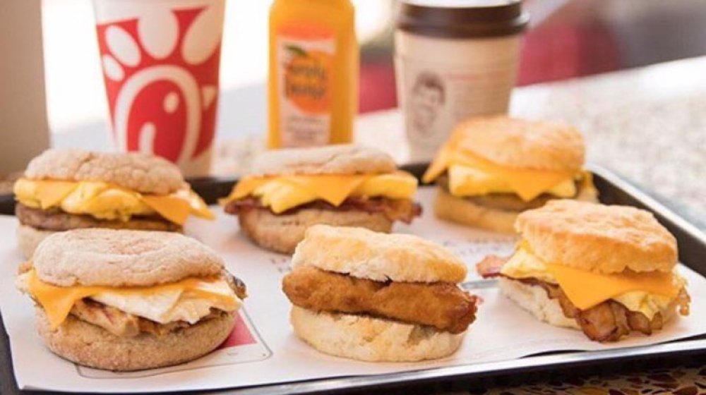 Chick-Fil-A  Breakfast Time